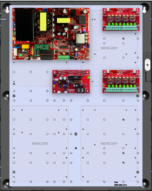 LifeSafetyPower FPO150-B1002D8PE2M/P Mercury Unified Power Systems 150W Dual Voltage, 120 VAC 16 Auxiliary Outputs