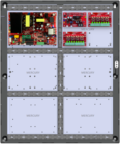 LifeSafetyPower FPO150-B1002D8PE4M/P Mercury Unified Power Systems 150W Dual Voltage, 120 VAC 16 Auxiliary Outputs
