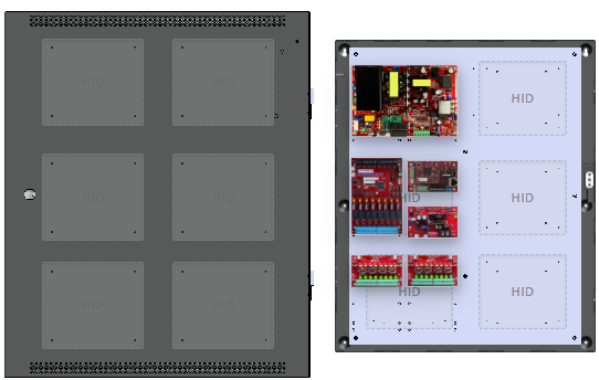 LifeSafetyPower FPO150-B1002D8PM8NLCE4V1 HID Unified Power Systems 150W Dual Voltage, 120 VAC 8 Managed Lock Outputs 16 Auxiliary Outputs