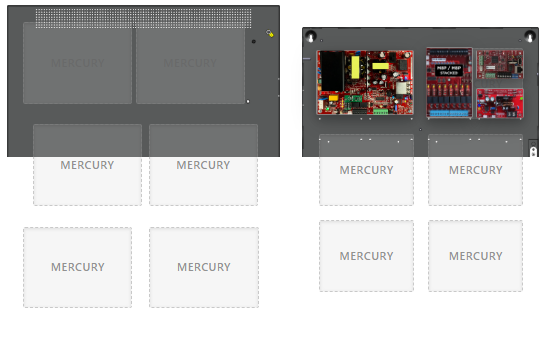 LifeSafetyPower FPO150-B1002M8PNLCE4M1 Mercury Unified Power Systems 150W Dual Voltage, 120 VAC 16 Managed Lock Outputs