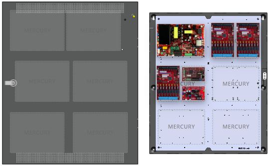 LifeSafetyPower FPO150-B1003M8NLCE4M1 Mercury Unified Power Systems 150W Dual Voltage, 120 VAC 24 Managed Lock Outputs