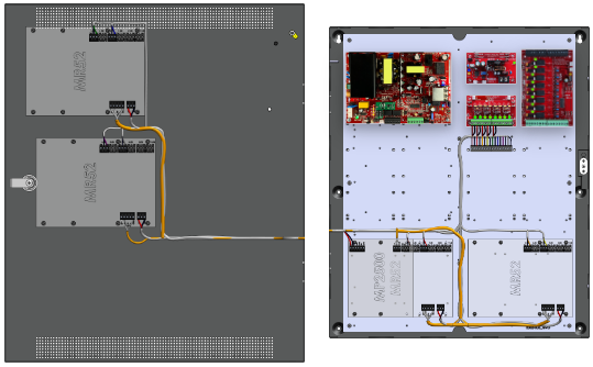 LifeSafetyPower FPO150-B100C8PD8PE4M1/P8-B Mercury ProWire Power Systems 150W Dual Voltage, 120 VAC 8 Relay Lock Outputs 8 Auxiliary Outputs